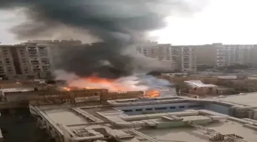 منتج مسلسل “الكينج” يرد على حريق الديكور الرئيسي باستديو مصر